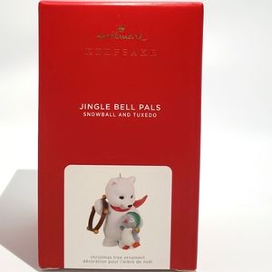 Hallmark Keepsake Ornament: Jingle Bell Pals, Snowball and Tuxedo!! 2021